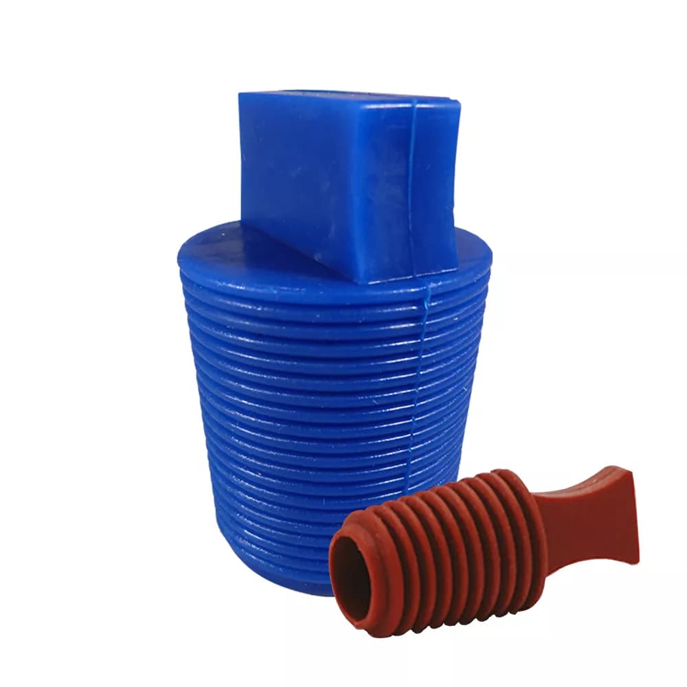 Obturador de enmascarado de silicona resistente al calor para recubrimiento y curado en horno