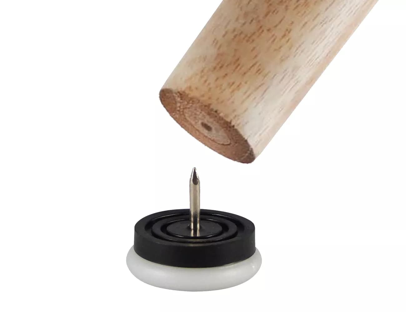 Deslizadores para patas de silla de madera