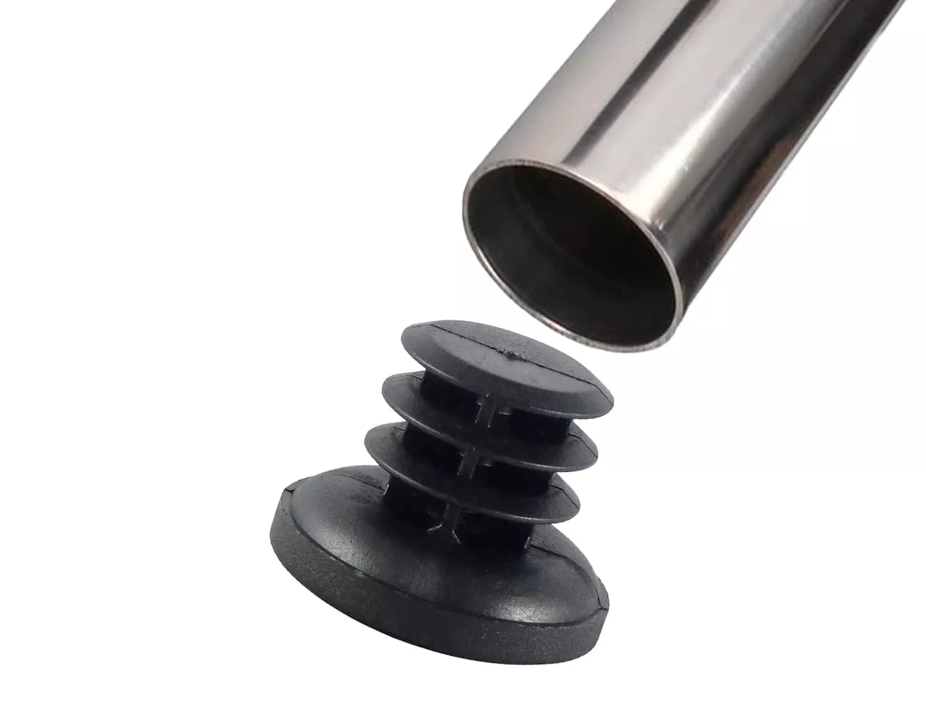 Tapones de inserción: tapones que se fijan dentro de la pata hueca de la silla